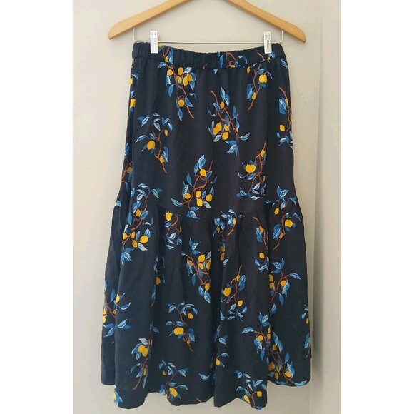Ann Taylor Pull On Midi Skirt - Picture 6 of 9